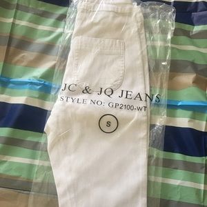 High waist skinny leg jean